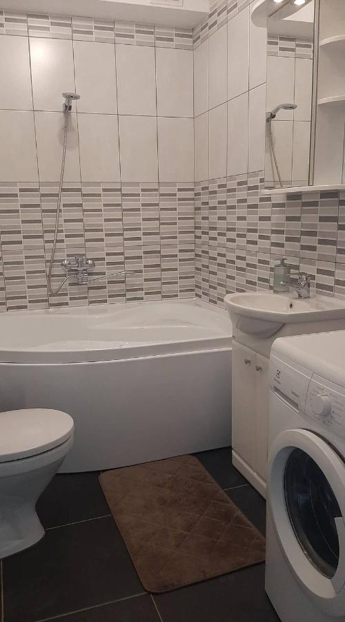 シャウレイJaukus Apartamentaiアパートメント エクステリア 写真